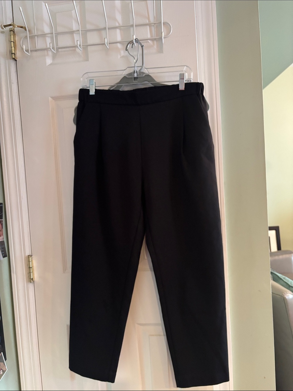 Modern Citizen Black Straight-Leg Tailored Pants